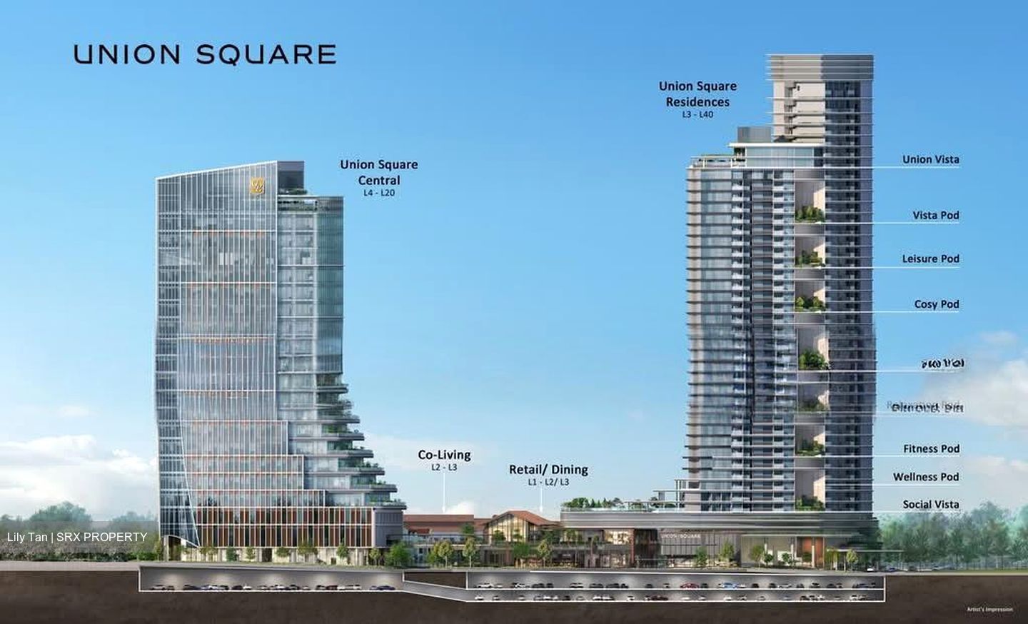 Union Square Residences (D1), Condominium #580100461